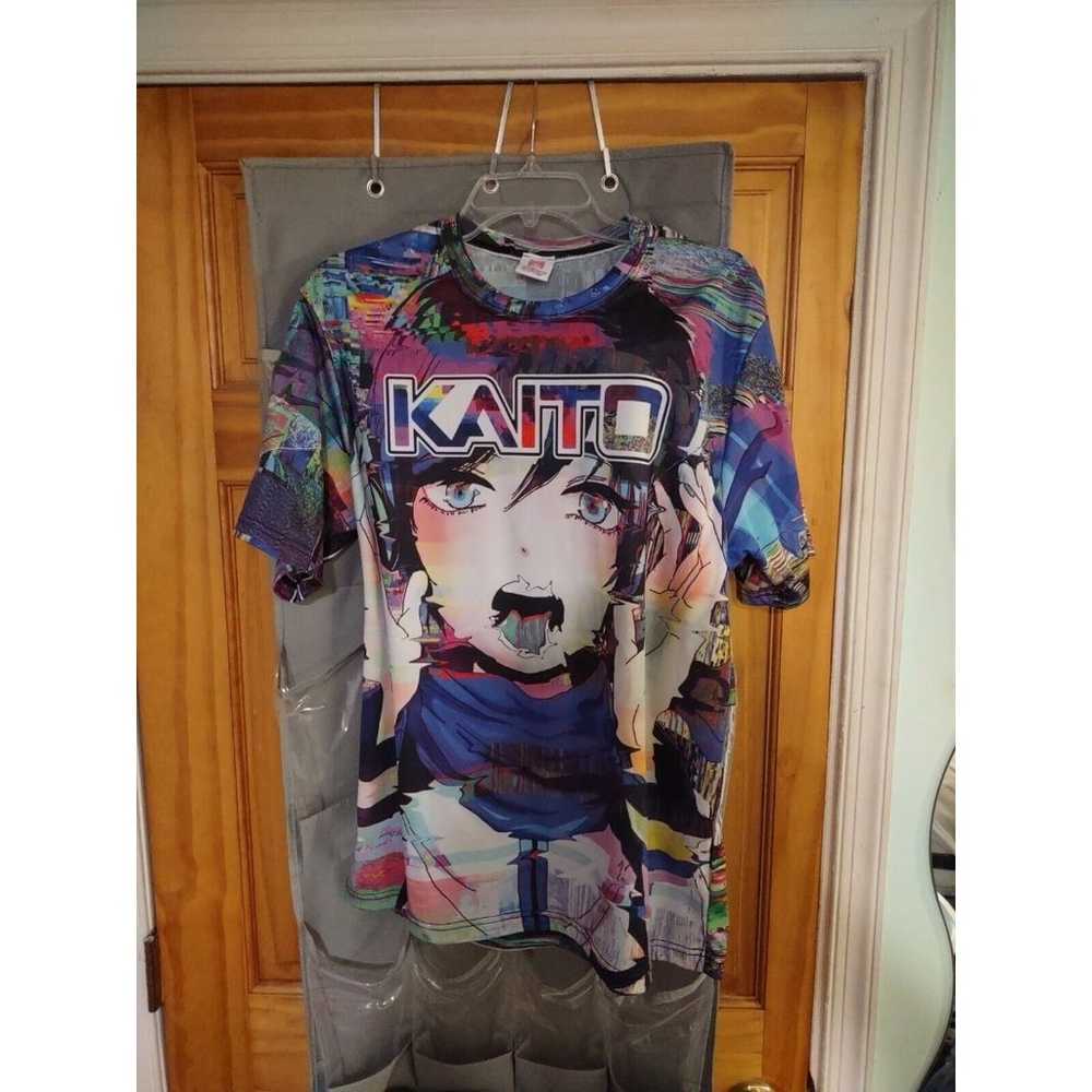 OMOCAT KAITO vocaloid Jersey Shirt Size Large - image 4