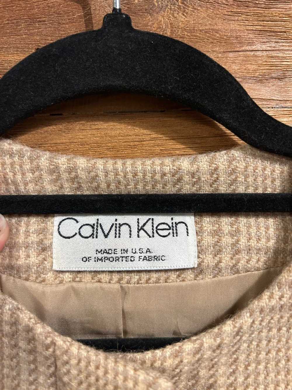 Vintage Calvin Klein Wool Blazer (vintage 6) | Us… - image 2