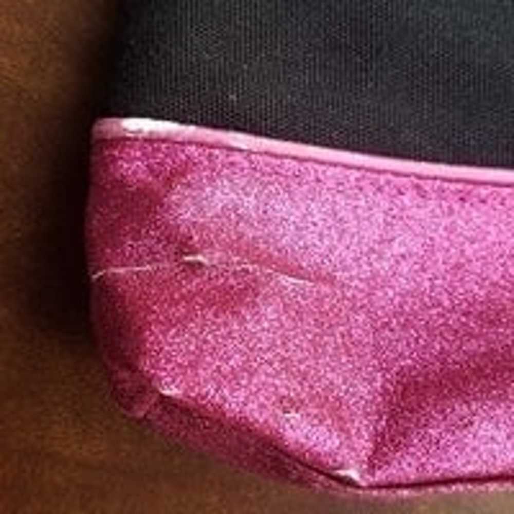 Victoria Secret, Cosmetic Bag W/ Sparkles,slight … - image 3