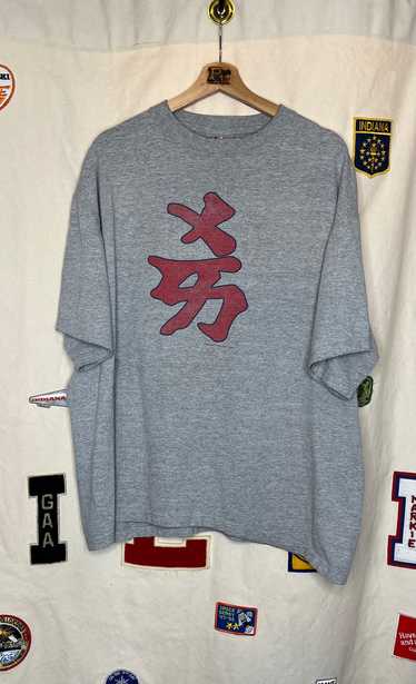 VTG 1999 MLB New York Yankees Kanji Majestic Grey 