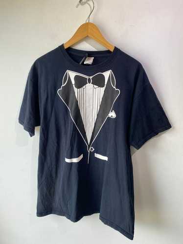 Black Tuxedo Tee