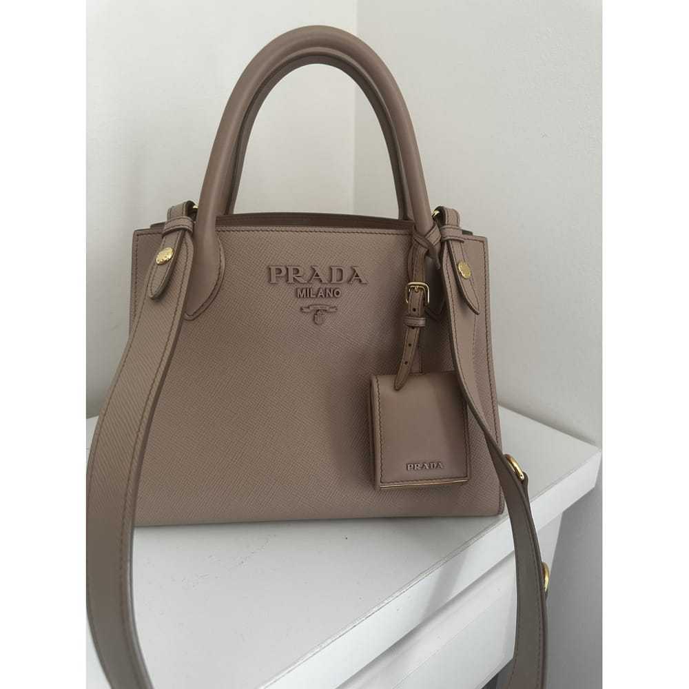 Prada Monochrome leather handbag - image 2
