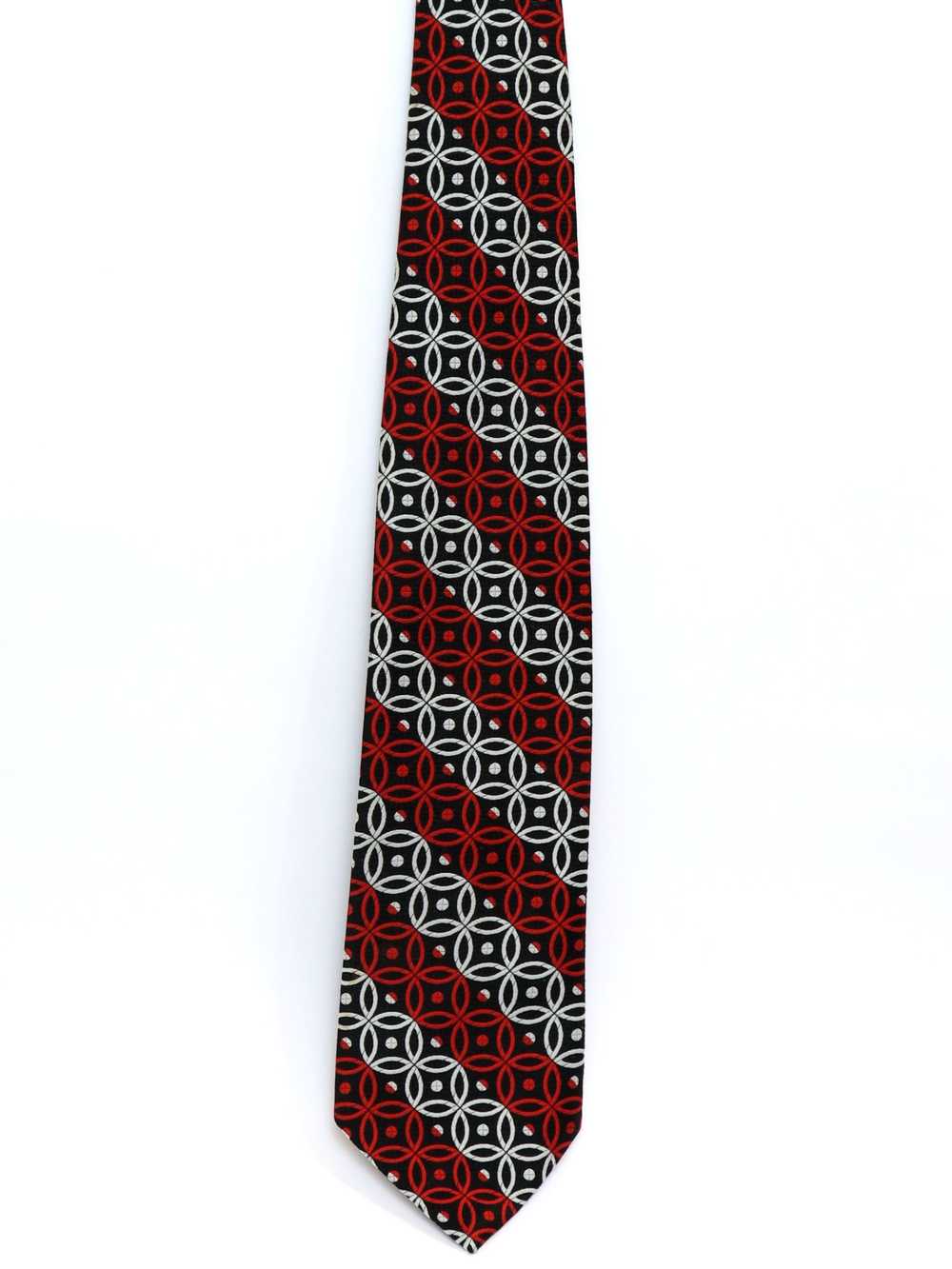 1970's Wembley Mens Wembley Wide Disco Necktie - Gem