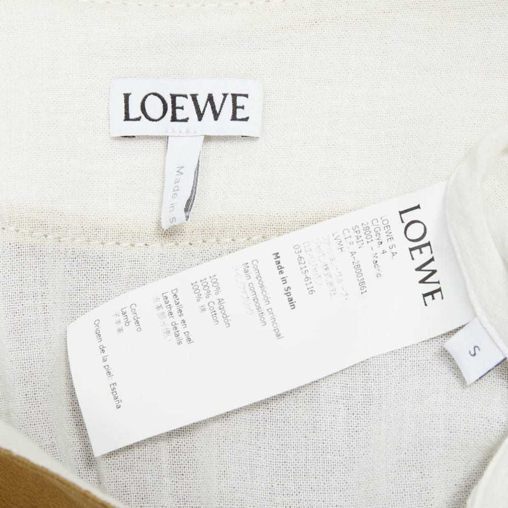 Loewe Leather blouse - image 8