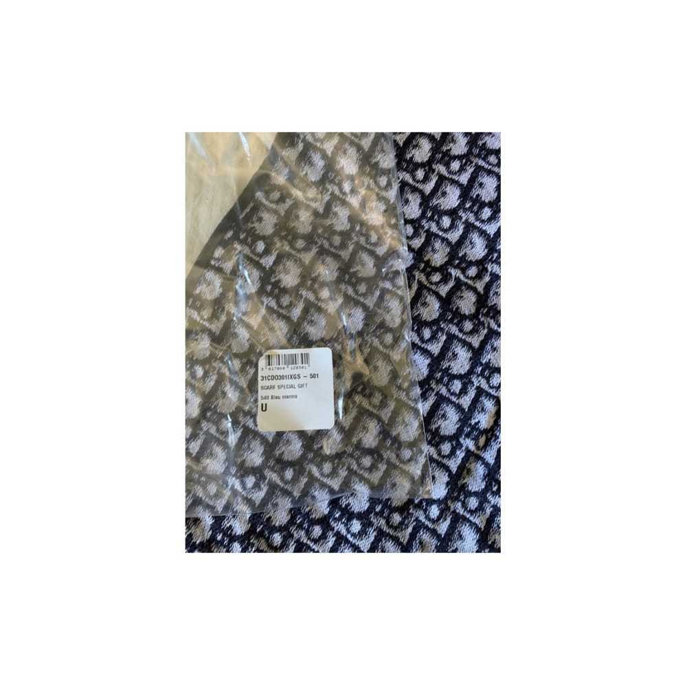 Dior Homme Wool scarf & pocket square - image 4