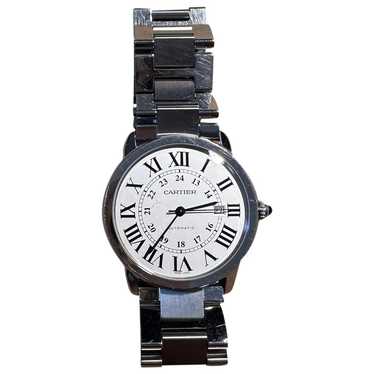 Cartier Ronde Solo silver watch - image 1