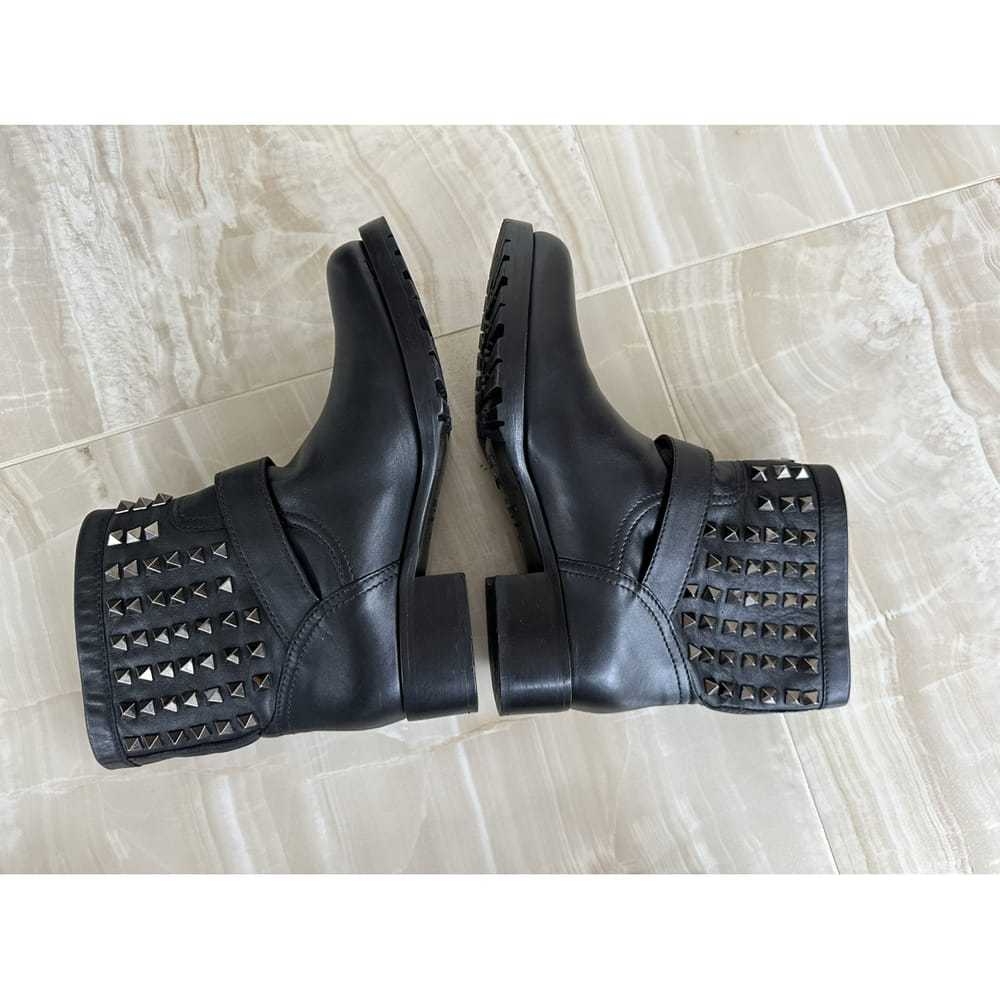 Valentino Garavani Rockstud leather biker boots - image 10