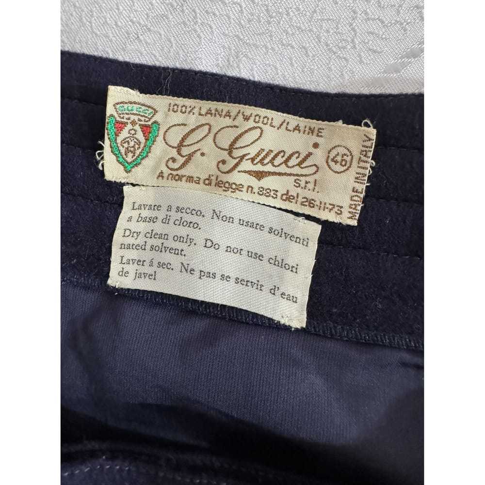 Gucci Wool mid-length skirt - image 2