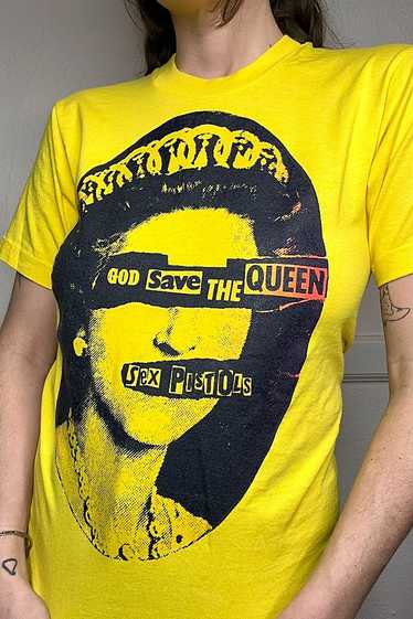 1970s Sex Pistols God Save The Queen Tee Selected 