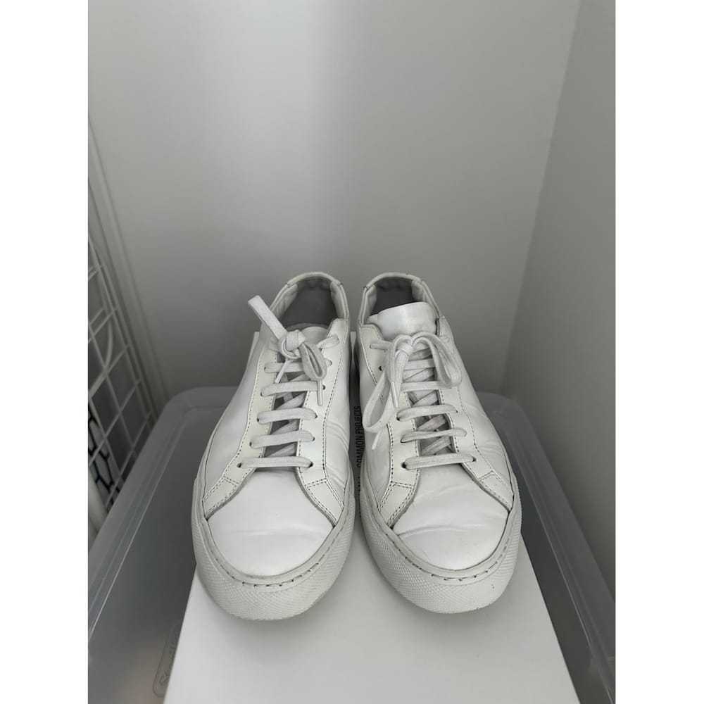 Common Projects Leather trainers - image 2