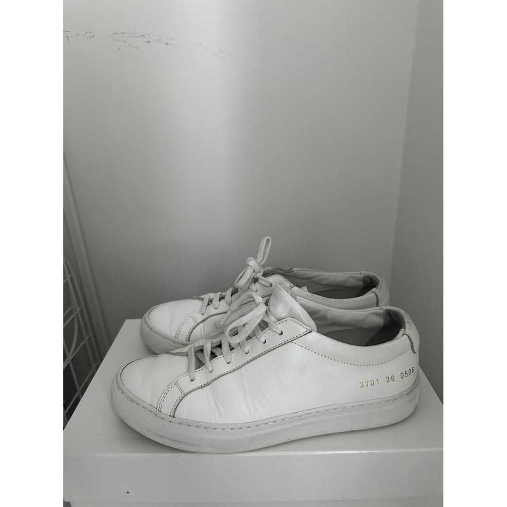 Common Projects Leather trainers - image 3