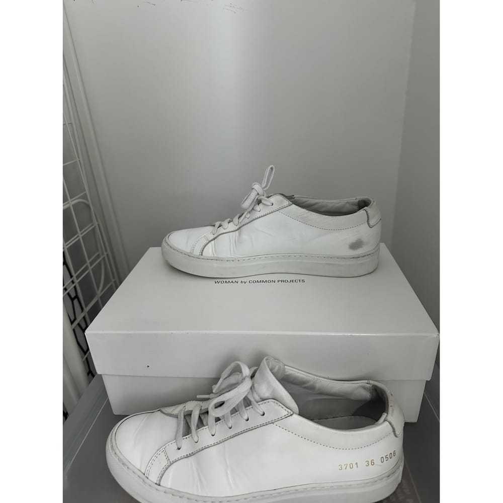 Common Projects Leather trainers - image 4