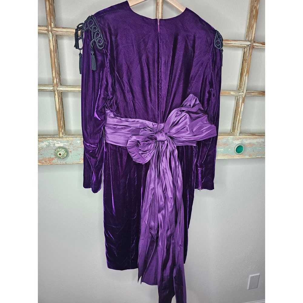 Vintage 80's Gary Laroche French Couture Dress Fr… - image 12