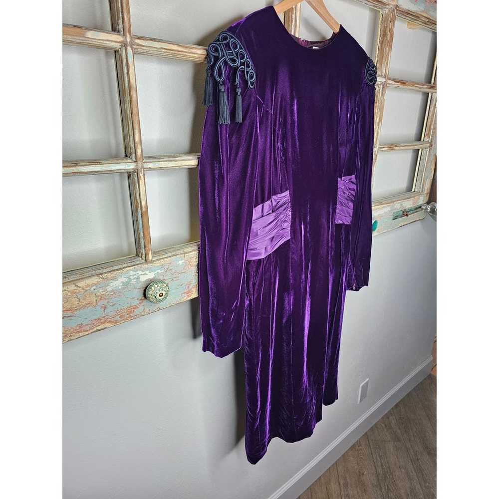Vintage 80's Gary Laroche French Couture Dress Fr… - image 7
