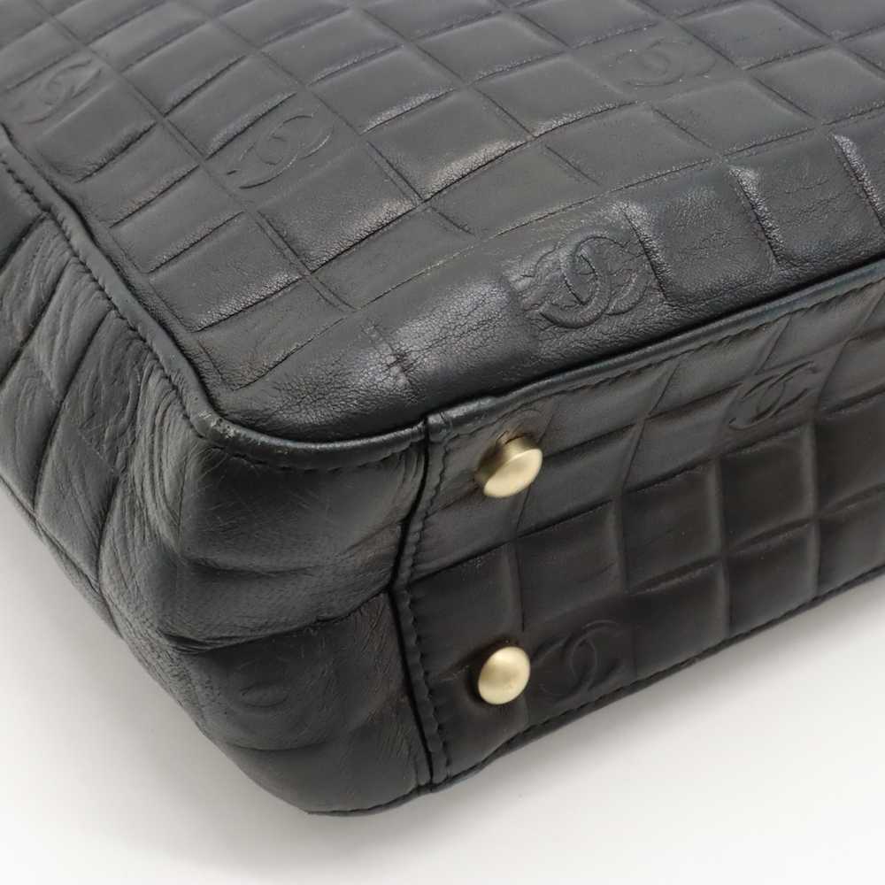 CHANEL Chocolate Bar Coco Mark Tote Bag Handbag S… - image 3