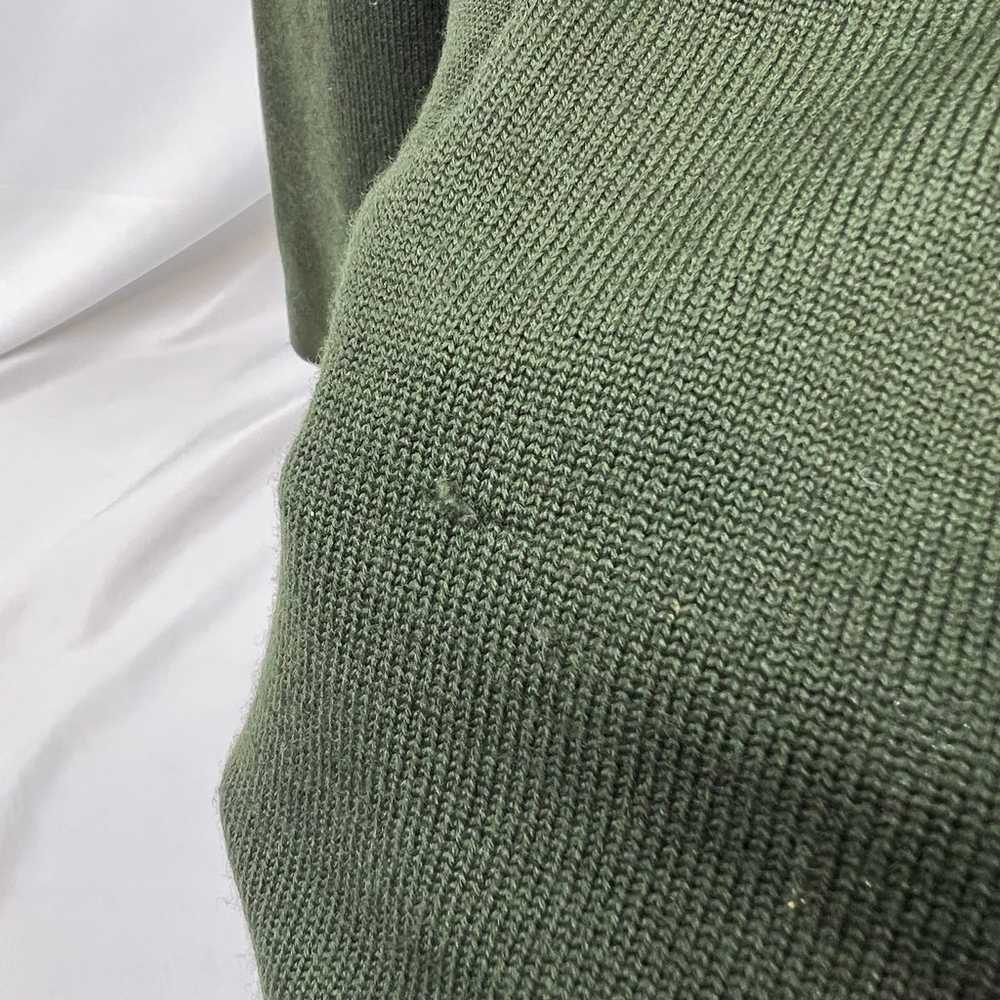Vtg 80s ESCADA Sweater Tunic Top 100% New Wool Kn… - image 7