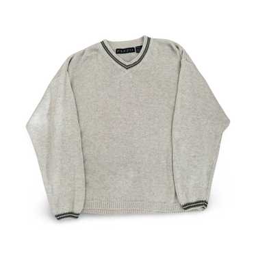 Pazzo Vintage Grey Knitted Heavy Sweater - image 1