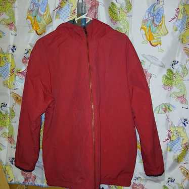 red bomber jacket Marsh landing 1997 vintate
