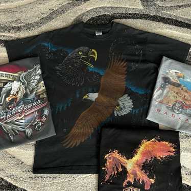 Vintage eagle shirt bundle - image 1
