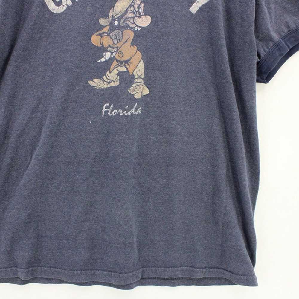 Vintage Disney Shirt Mens Gray Short Sleeve Grump… - image 4