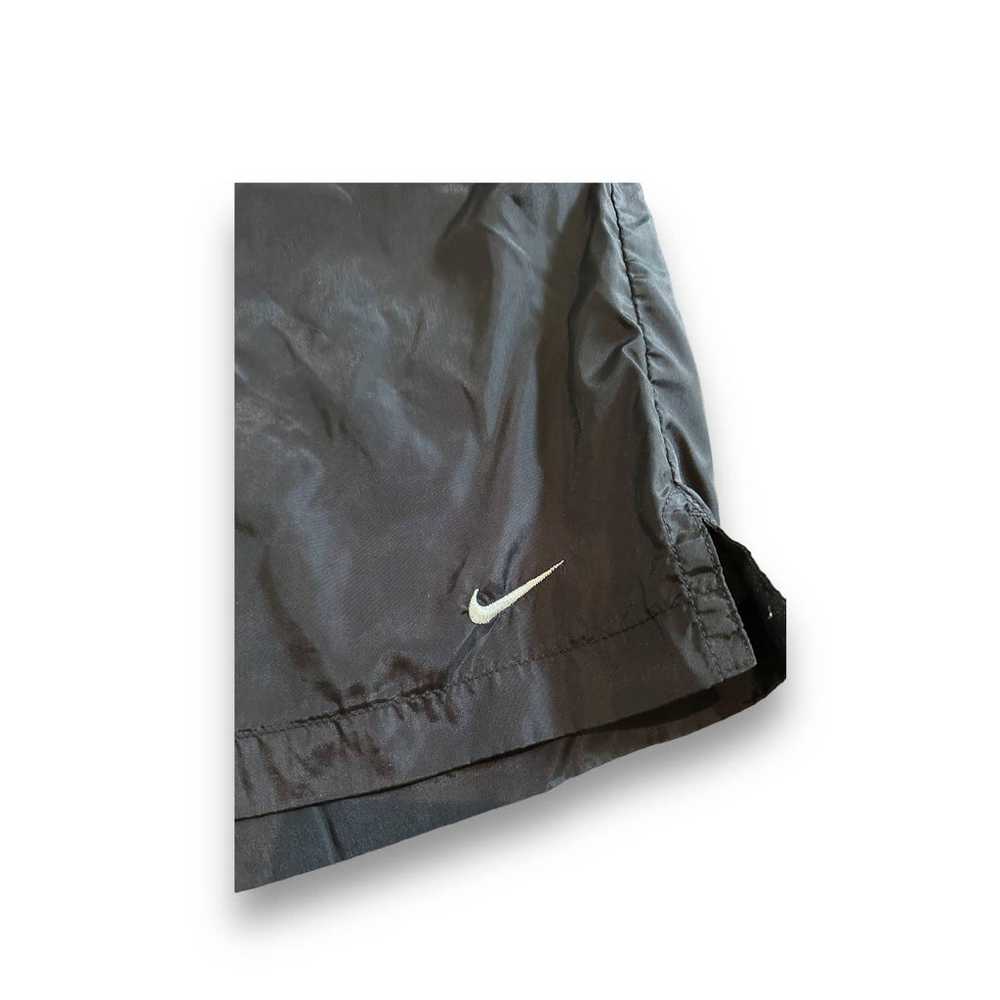 Vintage 1990s Big Logo Nike Workout Shorts: Size … - image 3