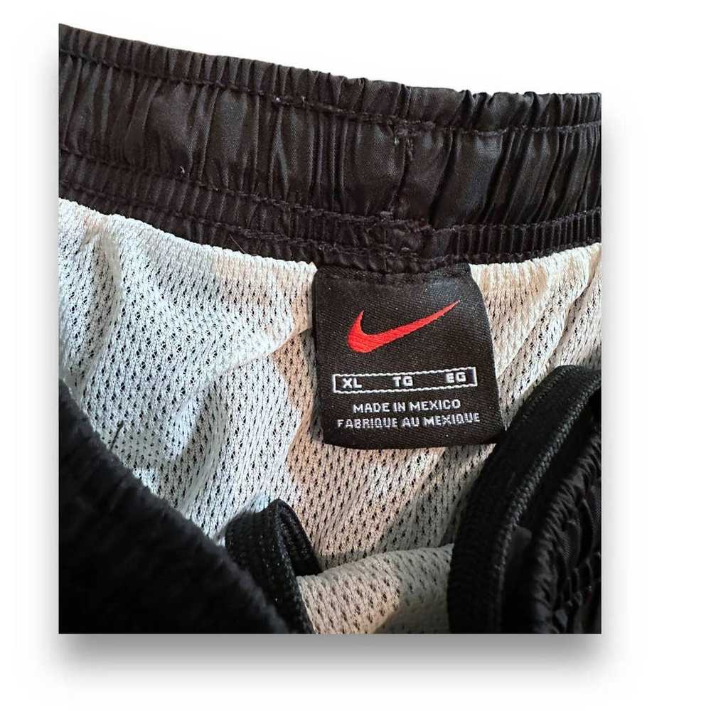 Vintage 1990s Big Logo Nike Workout Shorts: Size … - image 4