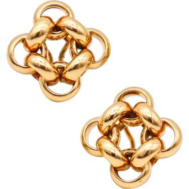 Gucci Firenze Large Horse Bit Clips On Earrings I… - image 1