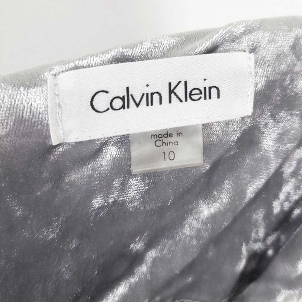 Calvin Klein Crushed Velvet Maxi Dress - image 7