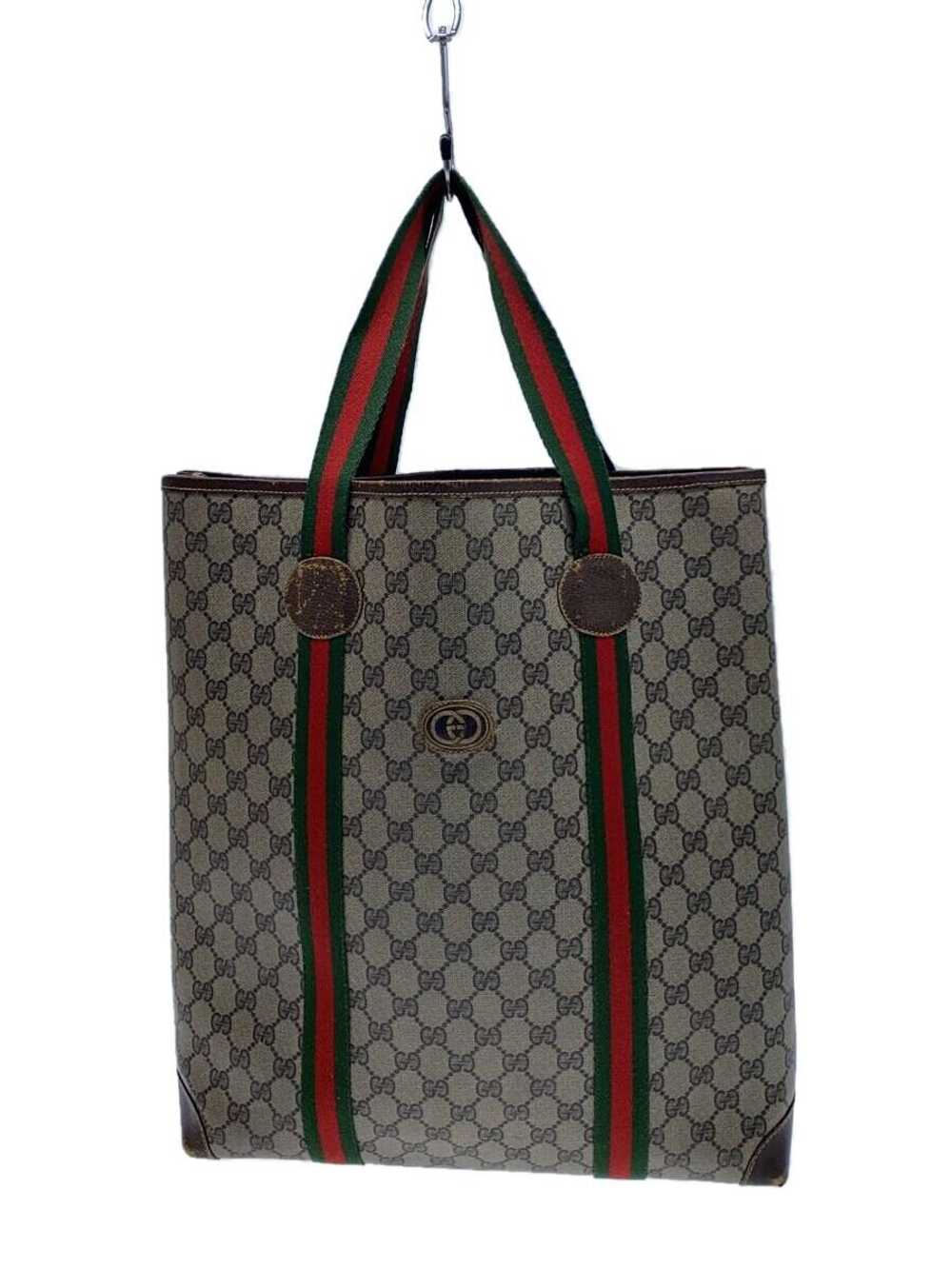 [Japan Used Bag] Used Gucci Tote Bag/Leather/Beg/… - image 1