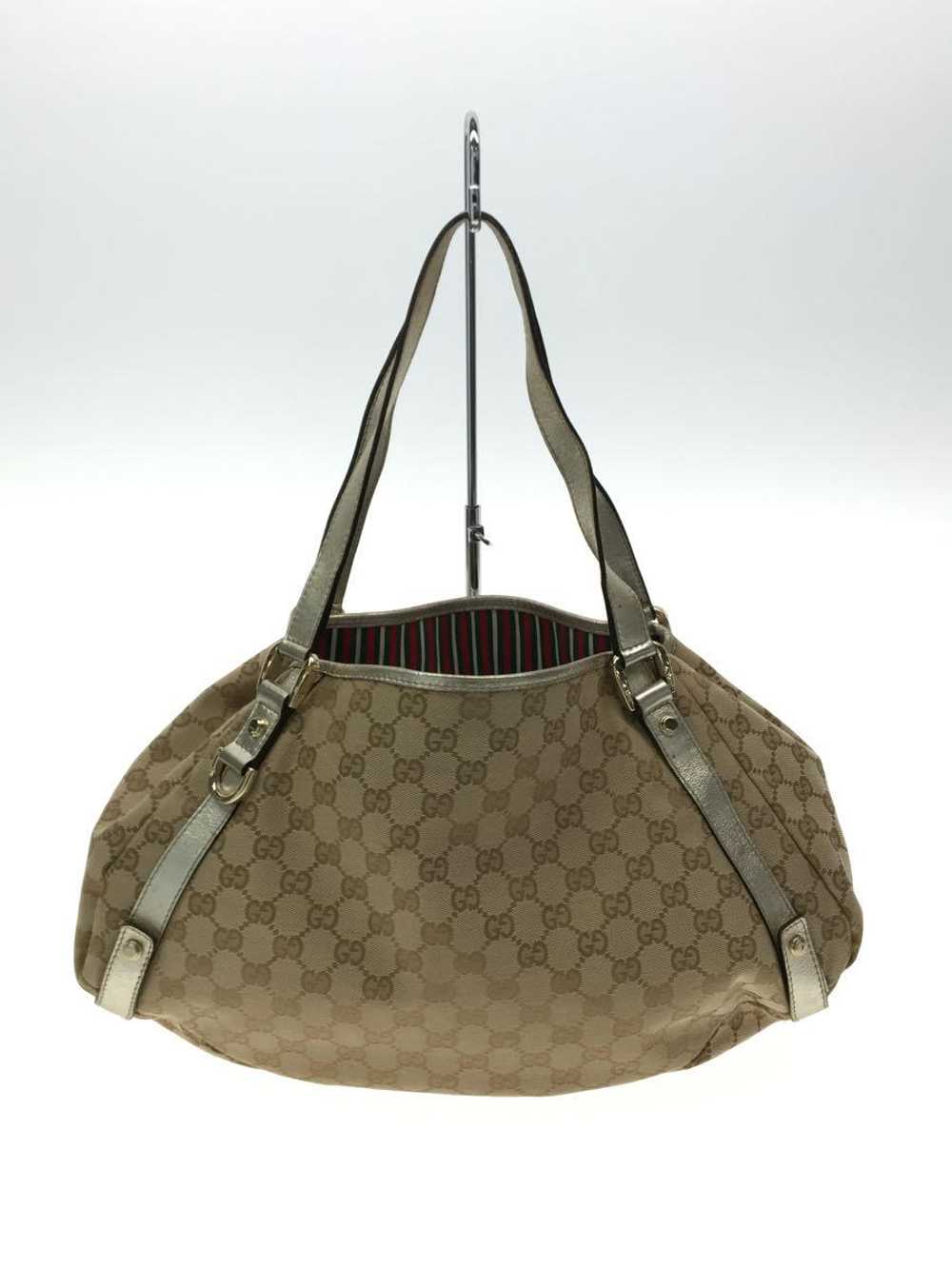 [Japan Used Bag] Used Gucci Tote Bag Guccisima/Le… - image 3