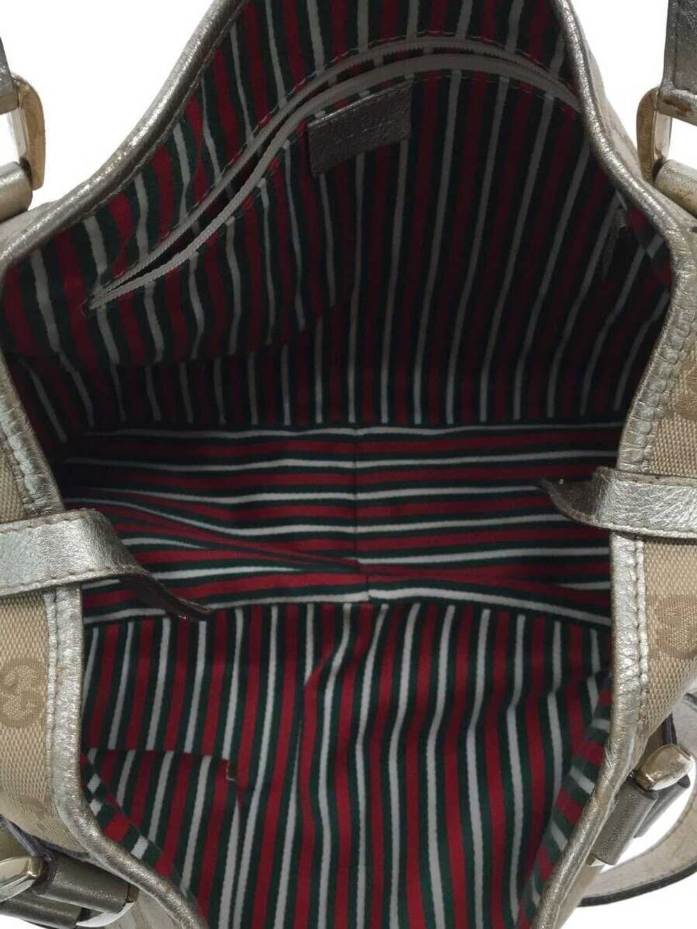 [Japan Used Bag] Used Gucci Tote Bag Guccisima/Le… - image 6