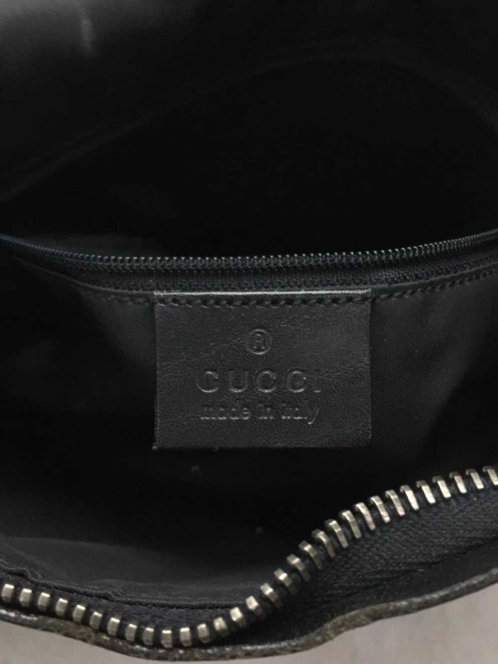 [Japan Used Bag] Used Gucci Shoulder Bag/Nylon/Bl… - image 3