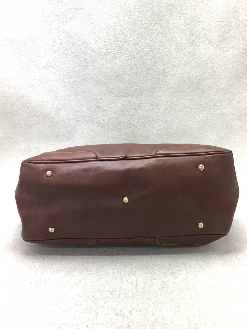 [Japan Used Bag] Used Gucci Boston Bag/Leather/Br… - image 4