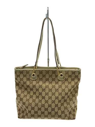 [Japan Used Bag] Used Gucci Tote Bag Gg Canvas/Al… - image 1