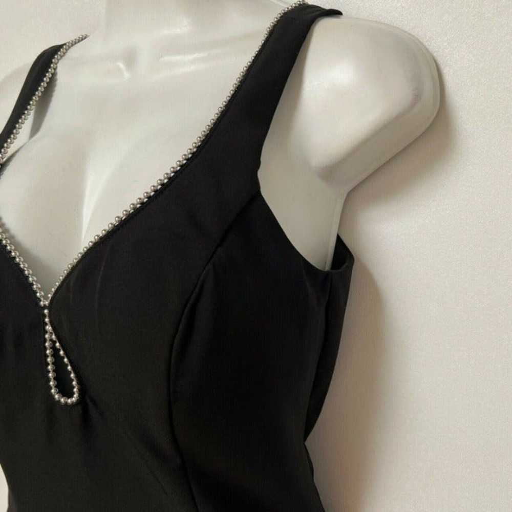 New Bardot Beaded Trim Sleeveless Cocktail Dress … - image 4