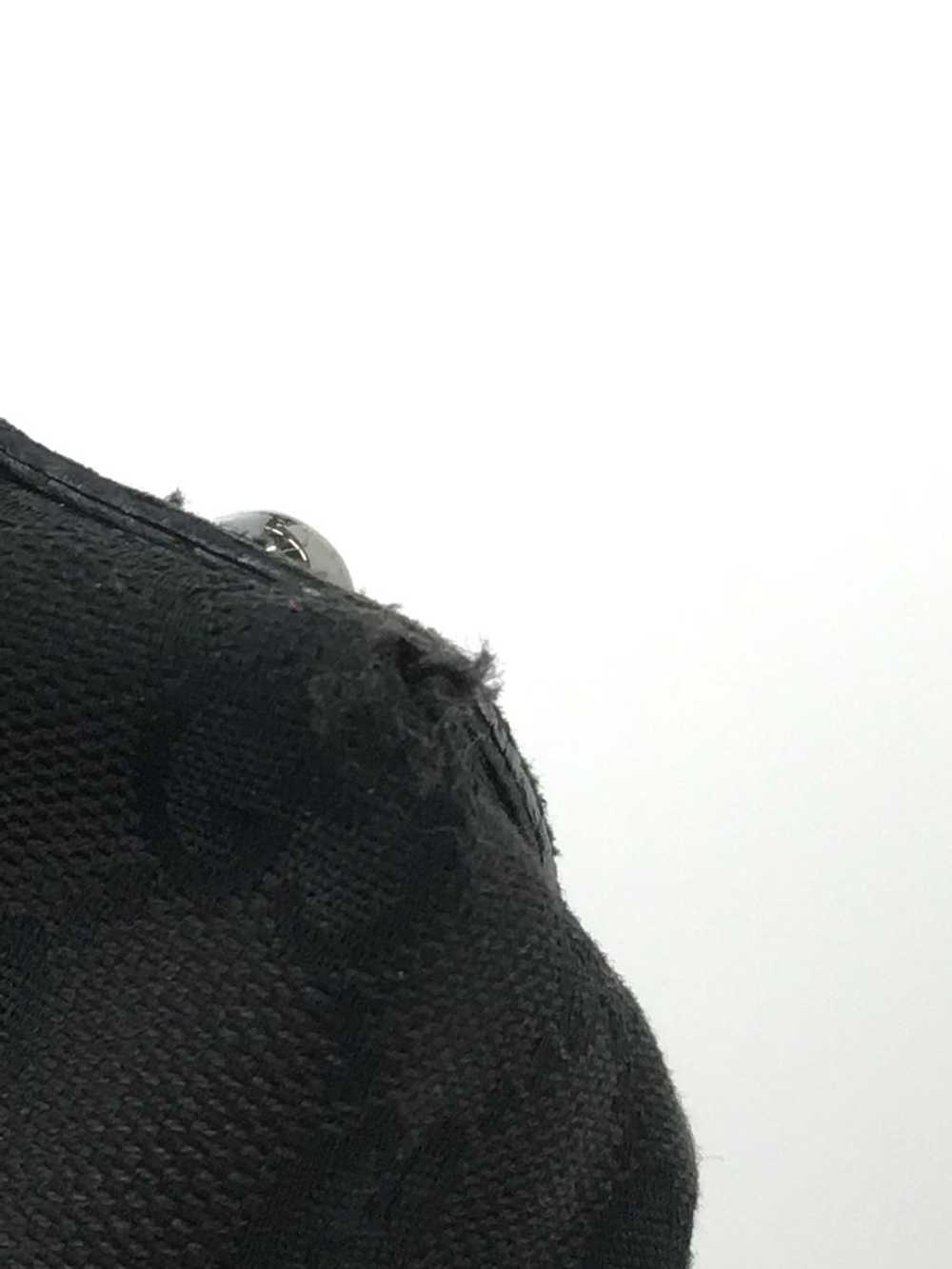[Japan Used Bag] Used Gucci Tote Bag/Leather/Blac… - image 7