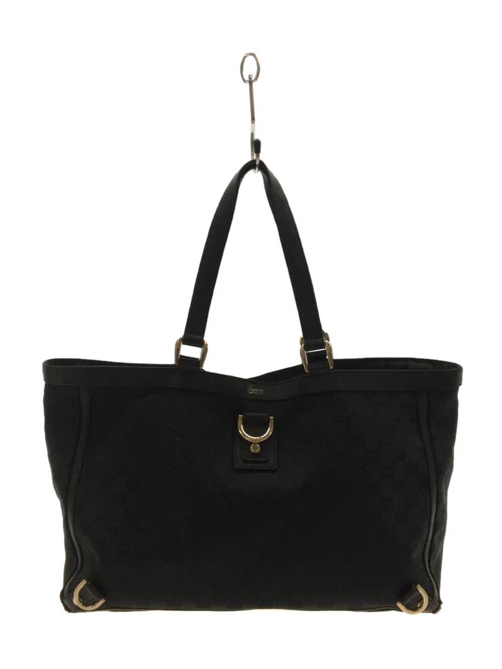 [Japan Used Bag] Used Gucci Tote Bag Abbey/Canvas… - image 1