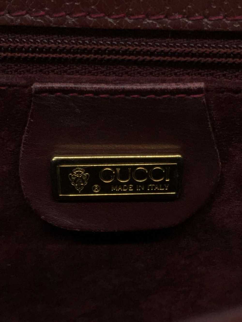 [Japan Used Bag] Used Gucci Old/Shoulder Bag/Leat… - image 5