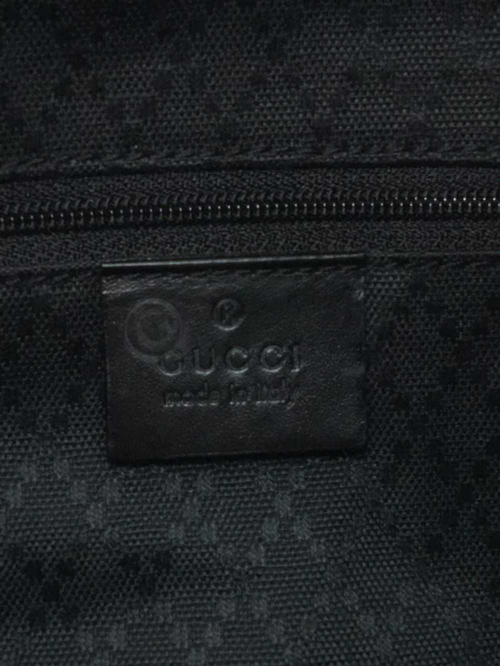 [Japan Used Bag] Used Gucci Shoulder Bag/Suede/Bl… - image 5