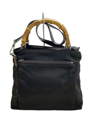 [Japan Used Bag] Used Gucci Handbag Bamboo/--/Blk… - image 1