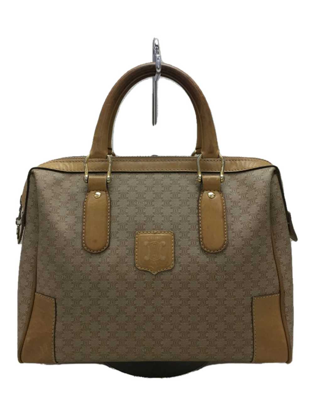 [Japan Used Bag] Used Celine Boston Bag/Pvc/Crm/M… - image 1