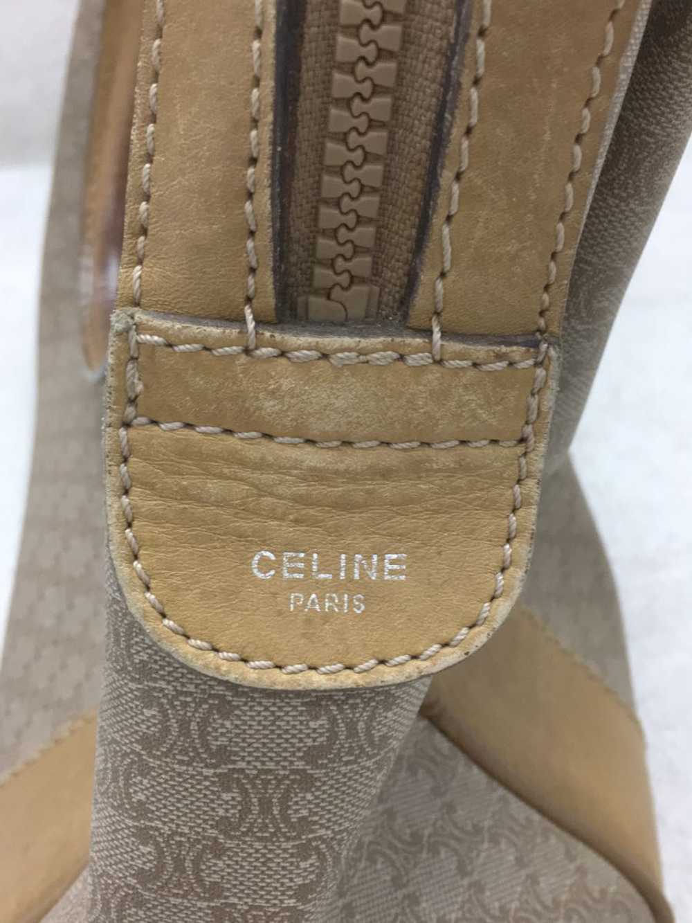 [Japan Used Bag] Used Celine Boston Bag/Pvc/Crm/M… - image 3