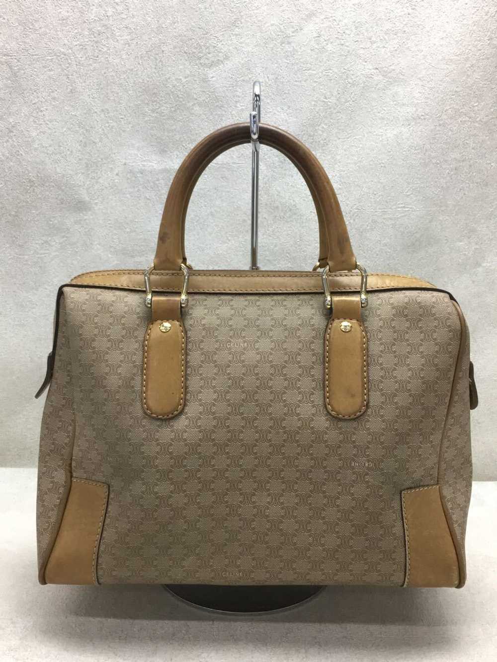 [Japan Used Bag] Used Celine Boston Bag/Pvc/Crm/M… - image 4