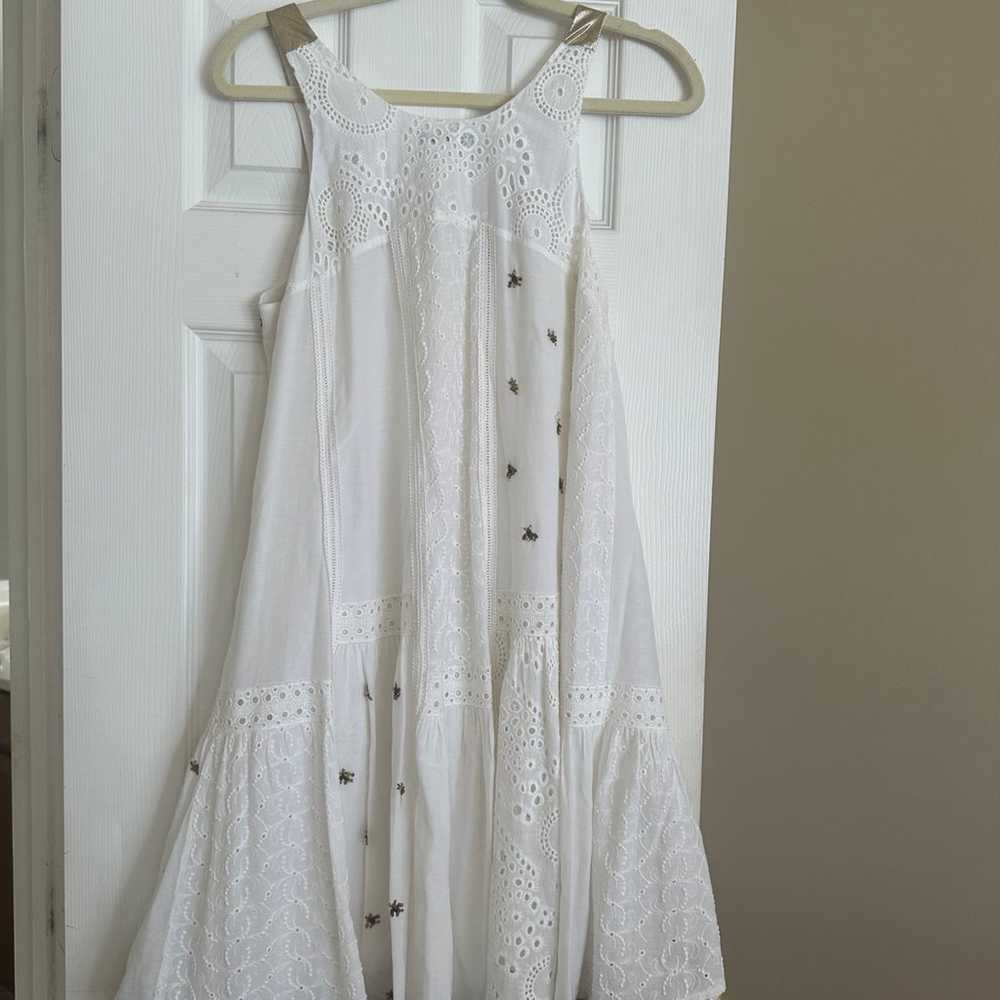 Anthropologie Leifnotes Women’s 6 Dress White and… - image 4