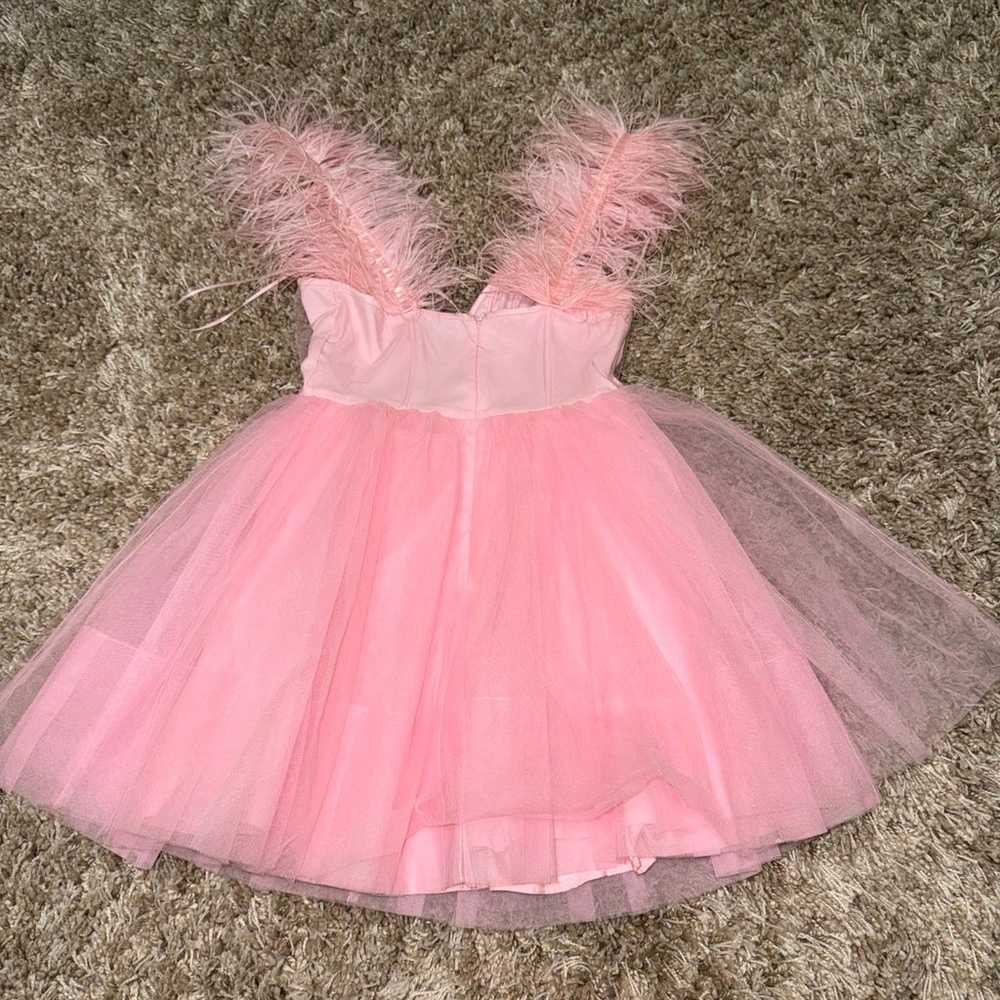 PINK tulle dress - image 3