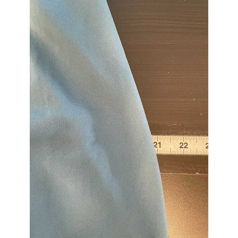 Vintage Handmade Womens Maxi Dress Size XS Blue W… - image 6