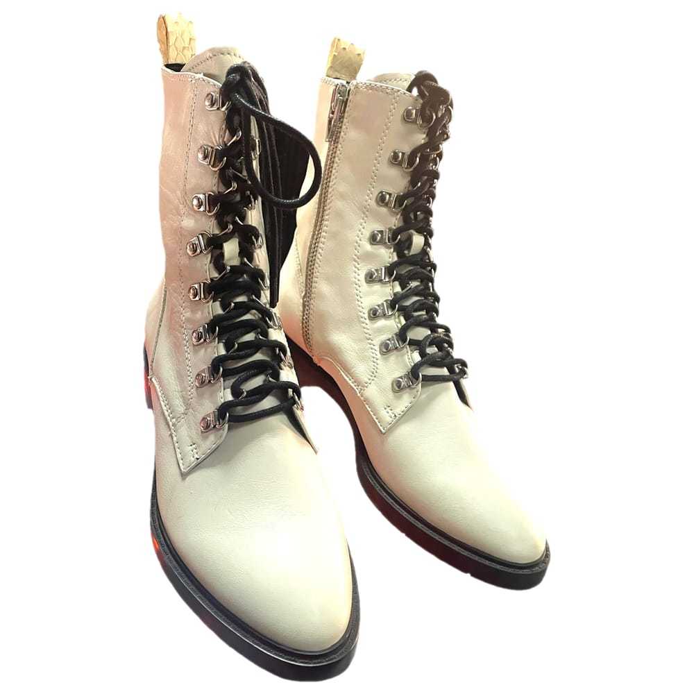 Dolce Vita Leather lace up boots - image 1