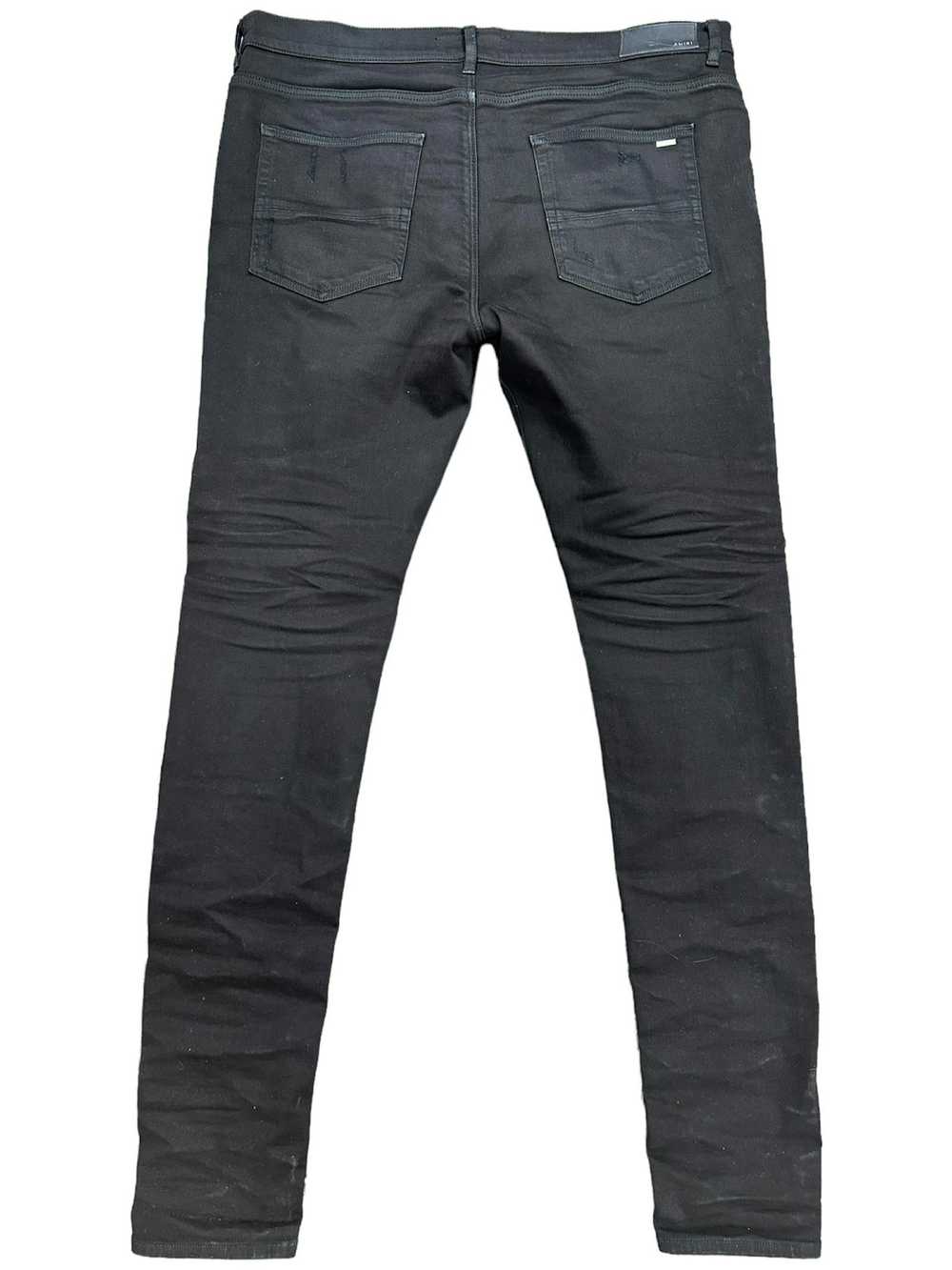 Amiri Amiri MX1 Black Patch Jeans Size 36 Pre-own… - image 2