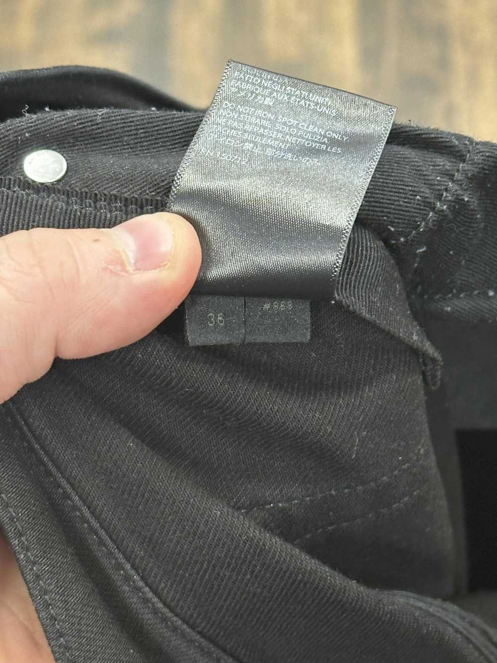Amiri Amiri MX1 Black Patch Jeans Size 36 Pre-own… - image 4
