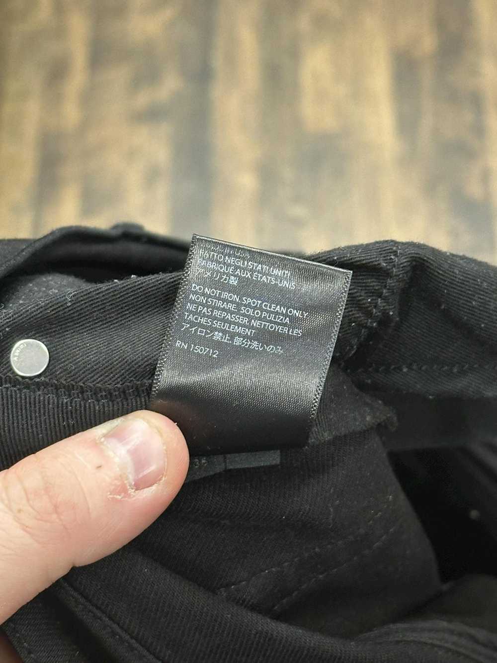 Amiri Amiri MX1 Black Patch Jeans Size 36 Pre-own… - image 5